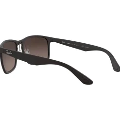 Lunettes de soleil Ray Ban RB4264 Matte Black Chromance Silver Polar