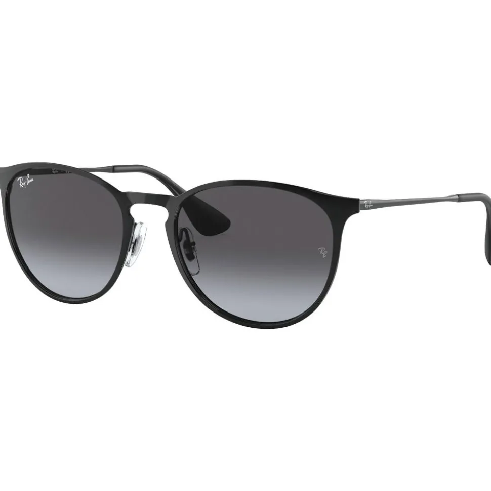 Lunettes de soleil Ray Ban RB3539 Erika Metal Polished Black Dark Grey Gradient