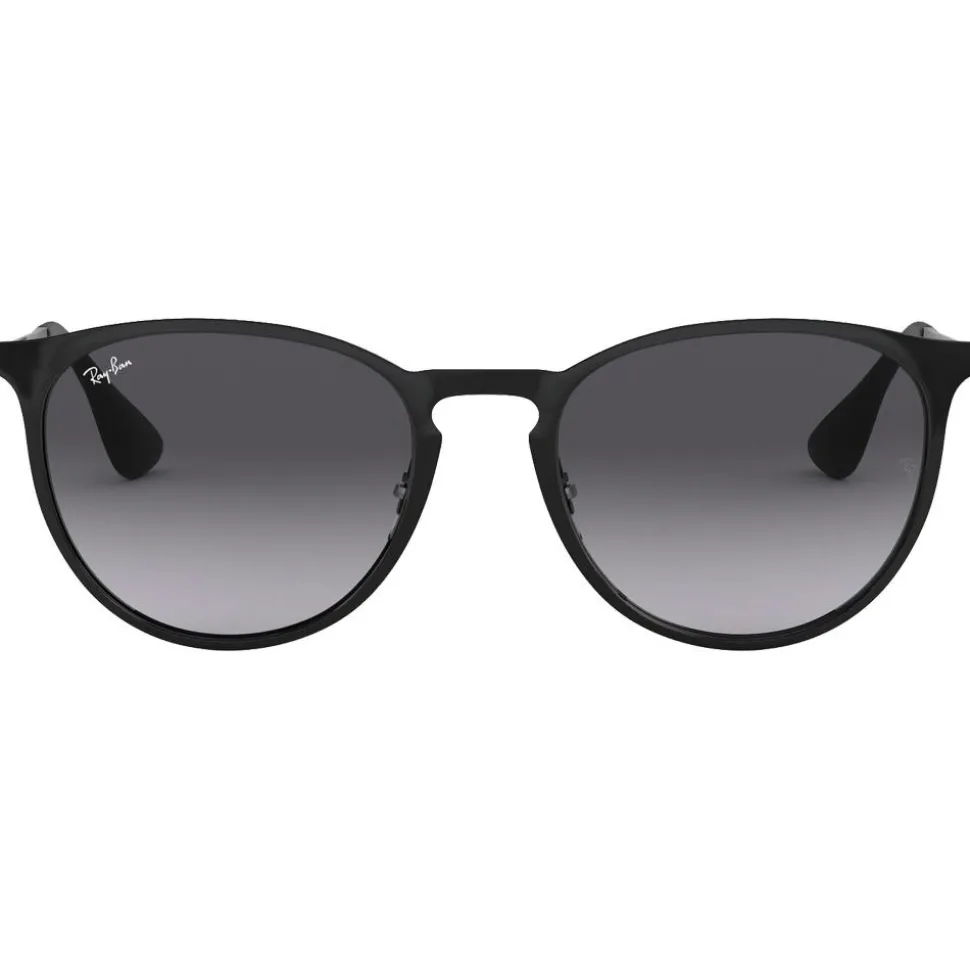 Lunettes de soleil Ray Ban RB3539 Erika Metal Polished Black Dark Grey Gradient
