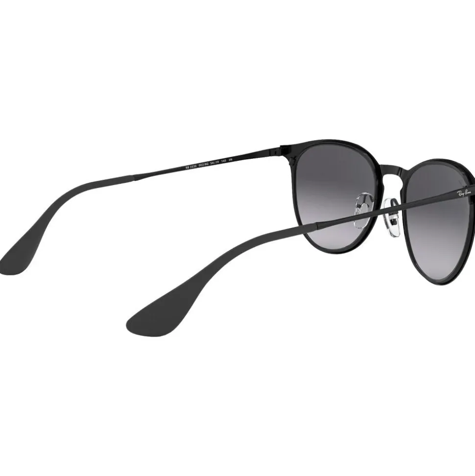 Lunettes de soleil Ray Ban RB3539 Erika Metal Polished Black Dark Grey Gradient