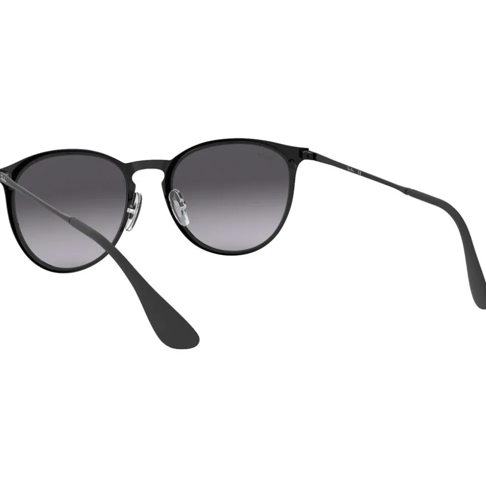 Lunettes de soleil Ray Ban RB3539 Erika Metal Polished Black Dark Grey Gradient