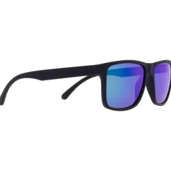 Lunettes de soleil Red Bull Spect Maze Matt Soft Touch Black Smoke Purple Green Mirror