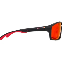 Lunettes de soleil Red Bull Spect Drill Matt Black Orange Red Mirror