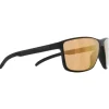Lunettes de soleil Red Bull Spect Drift Matt Black Brown Gold Mirror