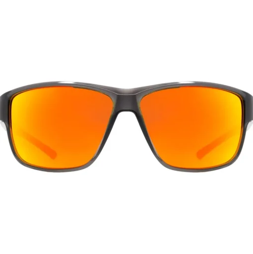 Lunettes de soleil Red Bull Spect Chess Shiny X'Tal Grey Red Brown Red Orange Mirror Polarized