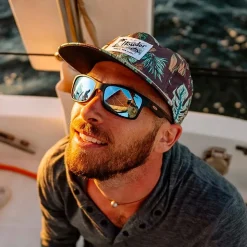 Lunettes de soleil Revo Crawler Matte Black Tortoise Serilium Blue Water Polarized