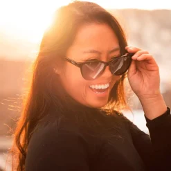 Lunettes de soleil Revo Daphne Black Serilium+ Graphite Polarized