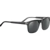 Lunettes de soleil Serengeti Charlton Shiny Black Polarized Smoke