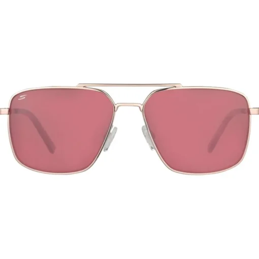 Lunettes de soleil Serengeti Aitkin Shiny Light Gold Saturn Sedona