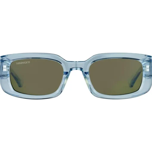 Lunettes de soleil Serengeti Nicholson Shiny Crystal Blue Mineral Polarized 555nm