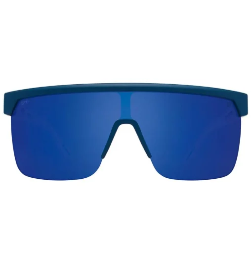 Lunettes de soleil Spy Flynn 50/50 Matte Blue Matte White Happy Gray Green Blue Mirror