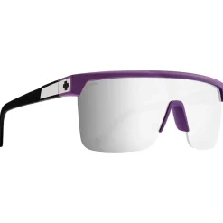 Lunettes de soleil Spy Flynn 50/50 Matte Purple Matte Black Happy Bronze Platinum Mirror