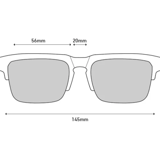 Lunettes de soleil Spy Helm 50/50 Black Happy Gray Green