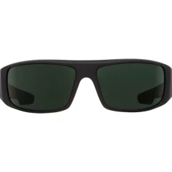 Lunettes de soleil Spy Logan Soft Matte Black HD Plus Gray Green