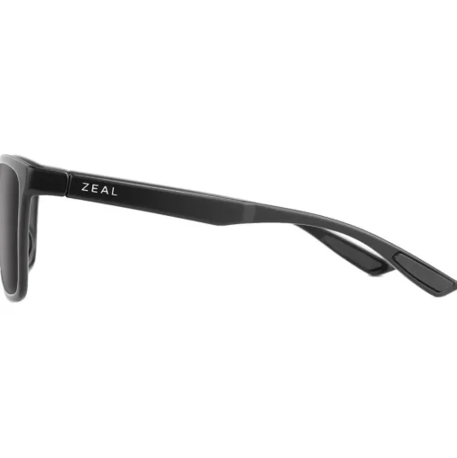 Lunettes de soleil Zeal Campo Matte Black Ellume Polarized Dark Grey