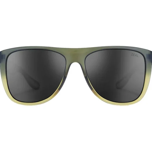 Lunettes de soleil Zeal Minturn Olive Green Ellume Polarized Dark Grey