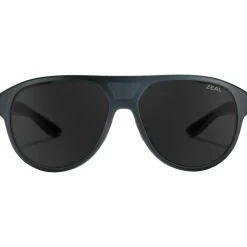 Lunettes de soleil Zeal Selkirk Matte Black Ellume Polarized Dark Grey