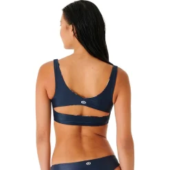 Maillot de bain Rip Curl Brassière Mirage Reco Crop Navy