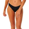 Maillot de bain Rip Curl Classic Surf Cheeky Coverage Bikini Bottoms Black