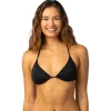 Maillot de bain Rip Curl Classic Surf Sliding Triangle Bikini Top Black