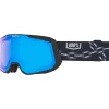Masque de Ski 100% Snowcraft XL Nico Hiper Gray Blue Siver Ml Mirror + Hiper Smoke Blue Ml Mirror