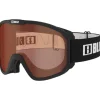 Masque de Ski Bliz Rave Jr Matt Black Orange