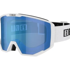 Masque de Ski Bliz Spark White Smoke Blue Multi