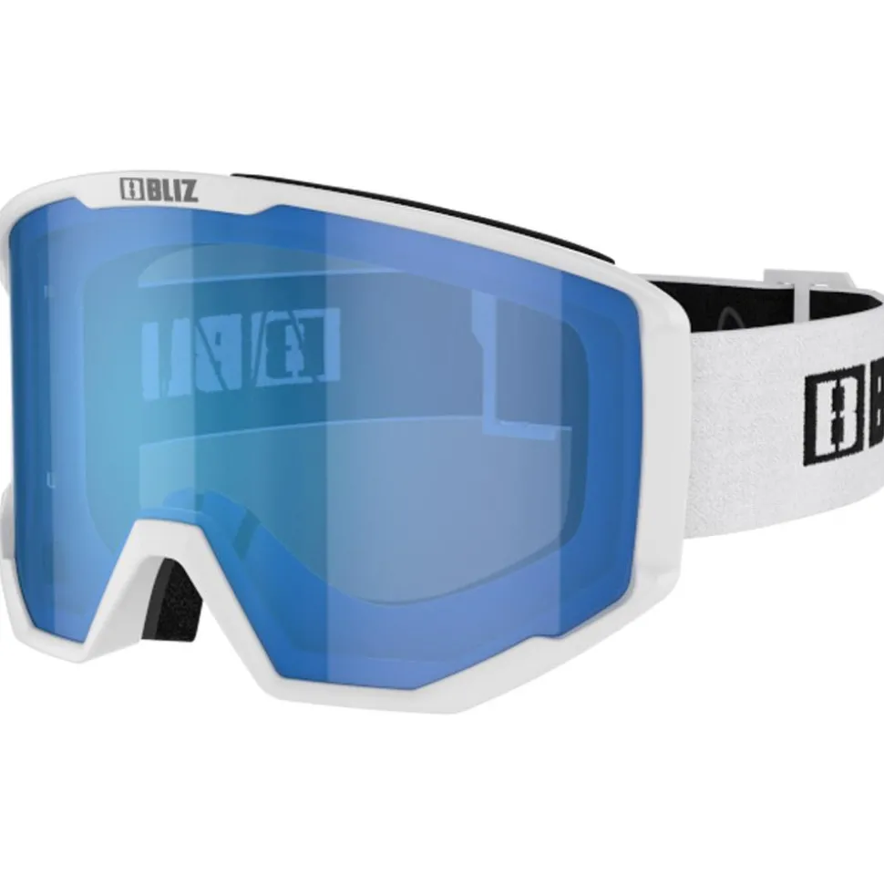 Masque de Ski Bliz Spark White Smoke Blue Multi