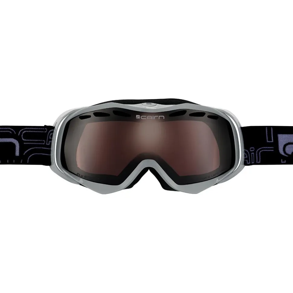 Masque de Ski Cairn Speed Chromax Blanc Brillant