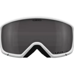 Masque de Ski Giro Ringo White Wordmark Vivid Smoke
