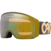 Masque de Ski Oakley Flight Tracker L B1B Forged Iron Curry Prizm Sage Gold Iridium