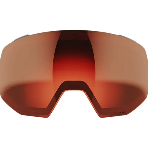 Masque de Ski Salomon Radium Prime Ebony Sigma Poppy Red + Sigma Apricot