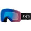 Masque de Ski Smith Skyline Black Chromapop Photochromic Rose Flash