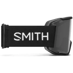 Masque de Ski Smith Squad XL Black Chromapop Sun Red Mirror + Yellow