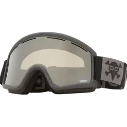 Masque de Ski Von Zipper Cleaver Kevin Jones Sig Stone Satin Wildlife Silver Chrome + Clear Fire Chrome