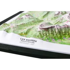 Massif Des Bauges + Cadre