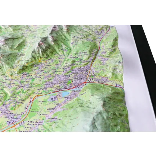 Massif Des Bauges + Cadre