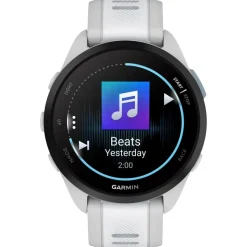 Montres GPS Garmin Forerunner 165 Music Blanc Gris Clair