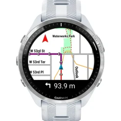 Montres GPS Garmin Forerunner 965 Blanc Gris