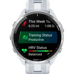 Montres GPS Garmin Forerunner 965 Blanc Gris