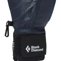 Moufles Black Diamond Women's Spark Mitts Charcoal Belay Blue