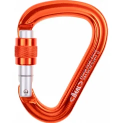 Mousqueton Beal Be Safe Screw Orange