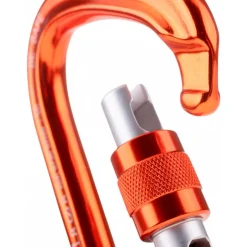 Mousqueton Beal Be Safe Screw Orange