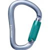 Mousqueton Black Diamond Rocklock Triple Lock Gray