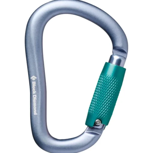 Mousqueton Black Diamond Rocklock Triple Lock Gray