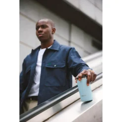 Mug Qwetch Travel Mug 350 ml Matt Pastel Bleu