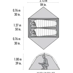 Pack Hubba Hubba Nx   +  Universal 2 Person Regular