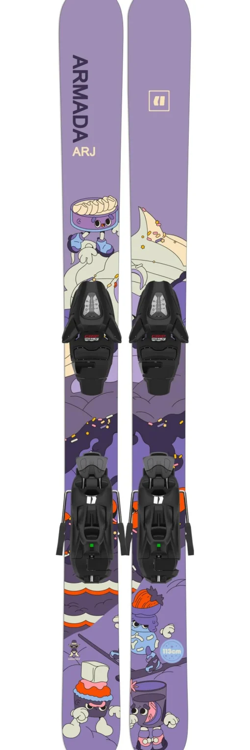 Pack Ski Alpin  Arj Purple + Fix