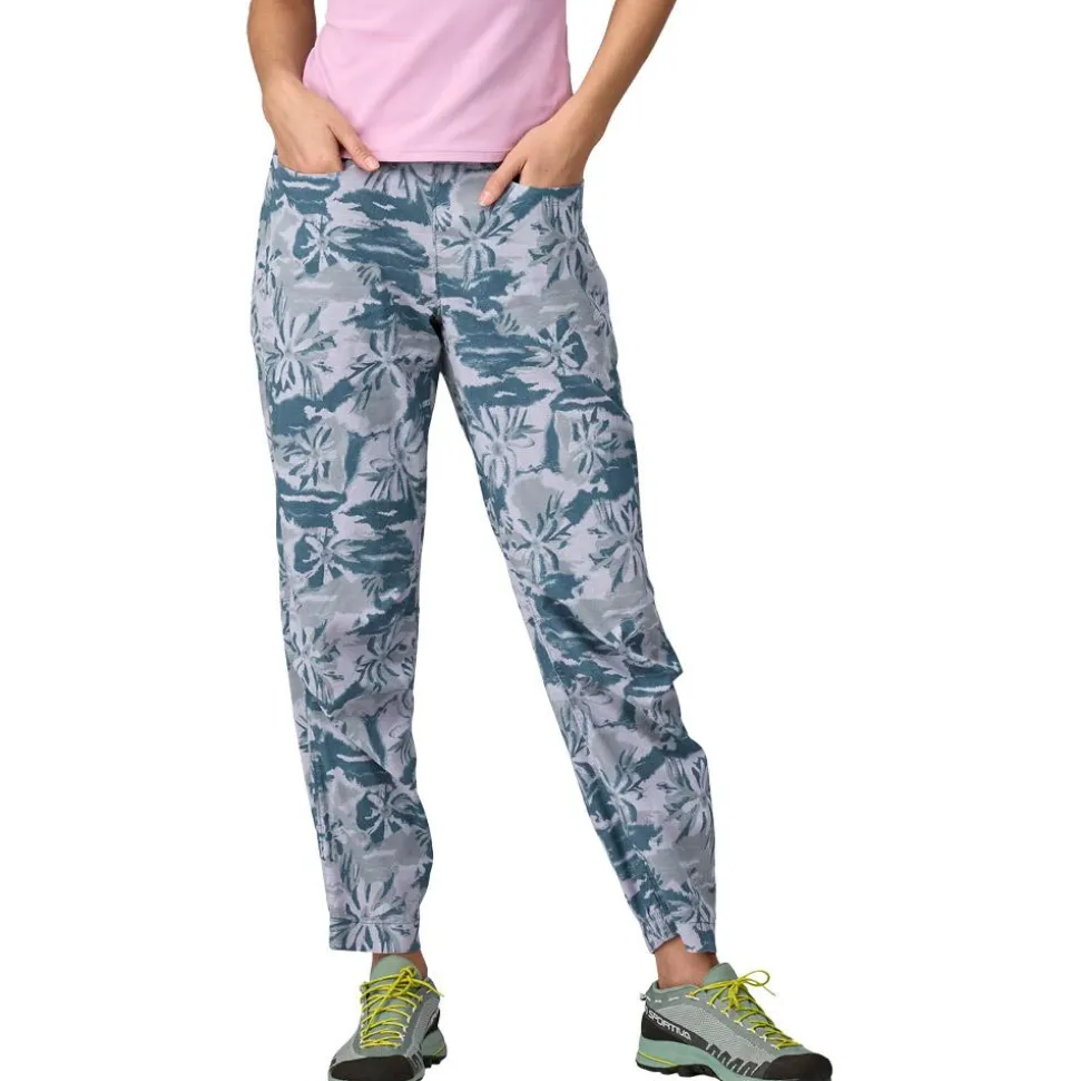 Pantalon d’escalade Patagonia W Hampi Rock Cliffs and Waves Herring Grey