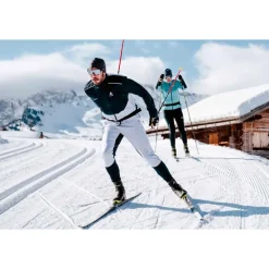 Pantalon Nordique Odlo Langnes Pants Dark Sapphire White